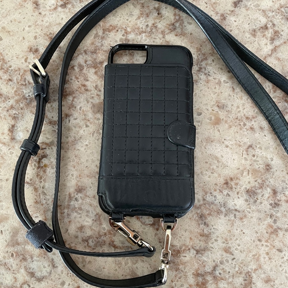 Sena Isa Snap On Leather Wallet Case - iPhone 8, 7